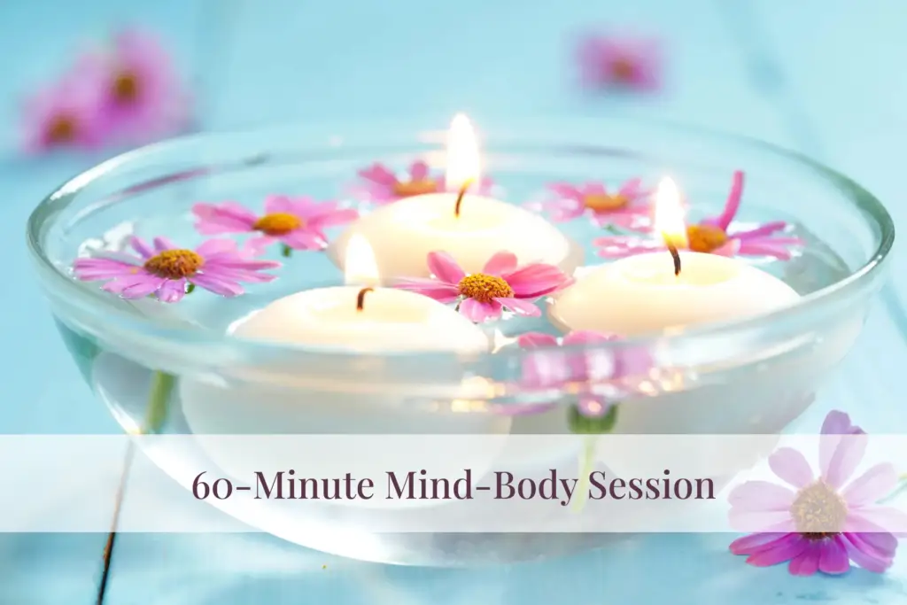 Graphic for 60-minute mind-body session registration